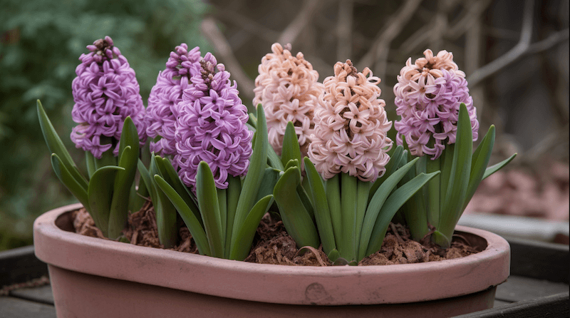 a hyacinth plant outdoors